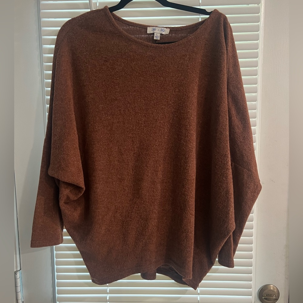 She & Sky Dolman Top